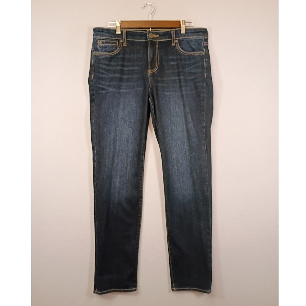 Classic KUT from the Kloth Women 10 Dark Wash Catherine Boyfriend Jeans Stretch